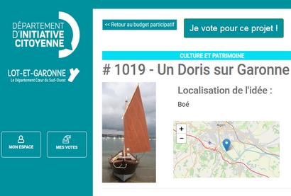 Actualités - Pour qu’un bateau voile-aviron renavigue sur la Garonne à Boé