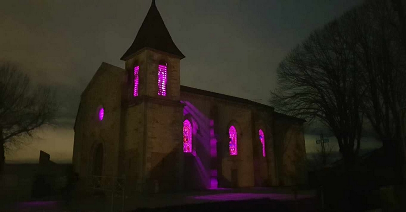 Dernières actualités - Illuminations et mises en lumière de l'église de Boé Village