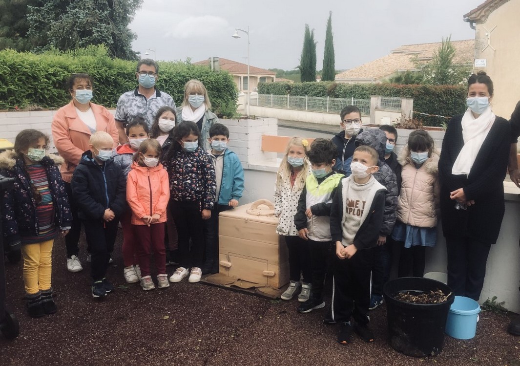Initiation au compostage à l’école Didier Lapeyre