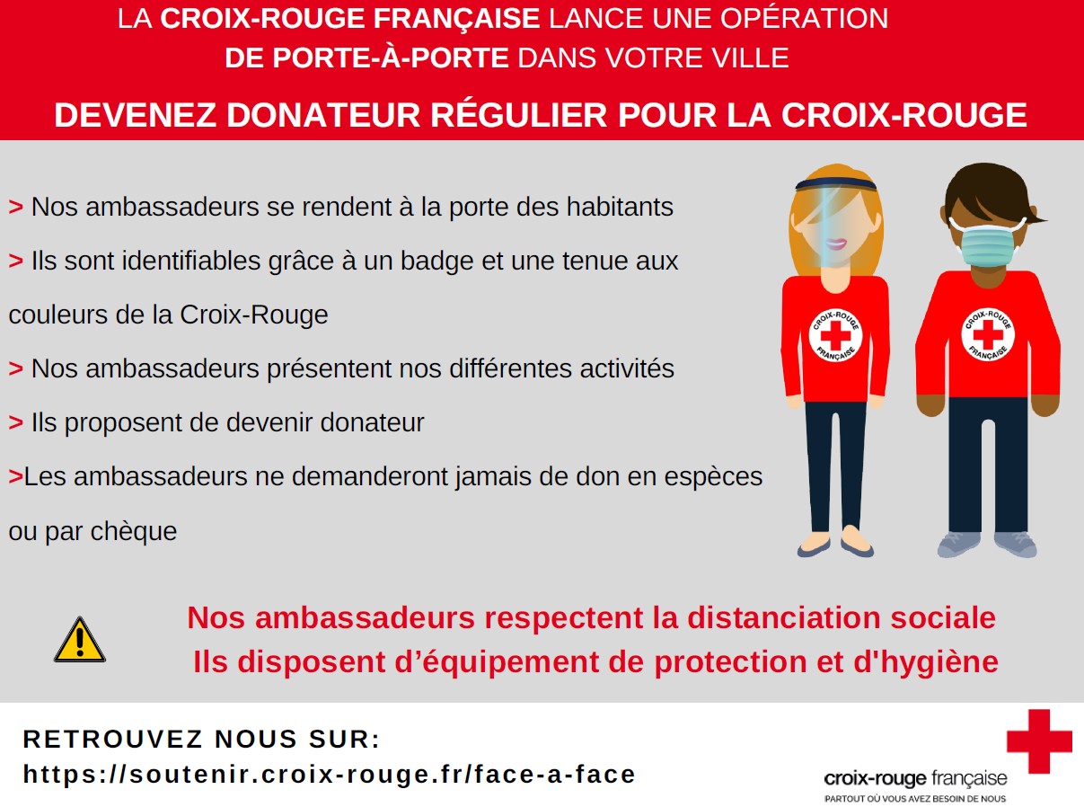 Dernières actualités -  La Croix-Rouge française vient à la rencontre des habitants
