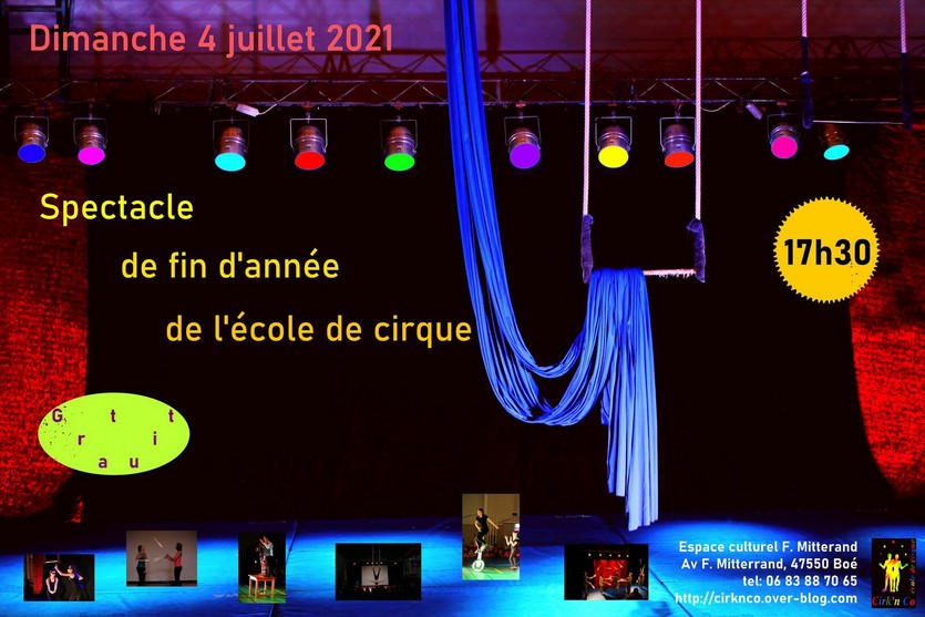 Dernières actualités - École de cirque Cirk'n Coon