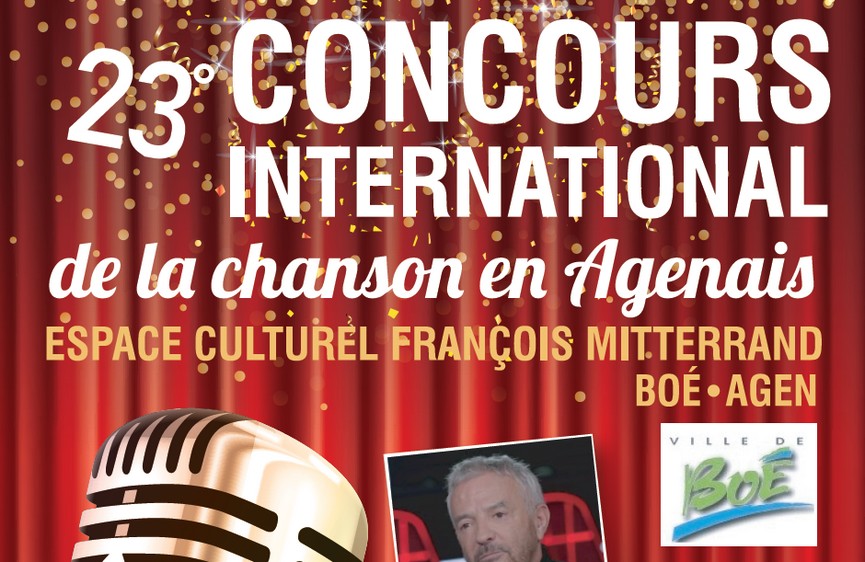 Dernières actualités - Le 23e concours international de la chanson en Agenais revient en 2023!