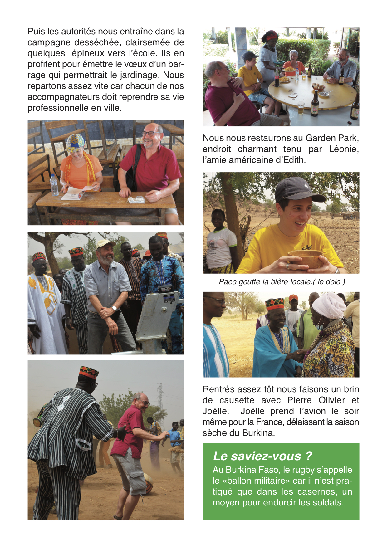 Journal de voyage au Burkina Faso - Mardi 1er au jeudi 3 mars 2022 - page 6