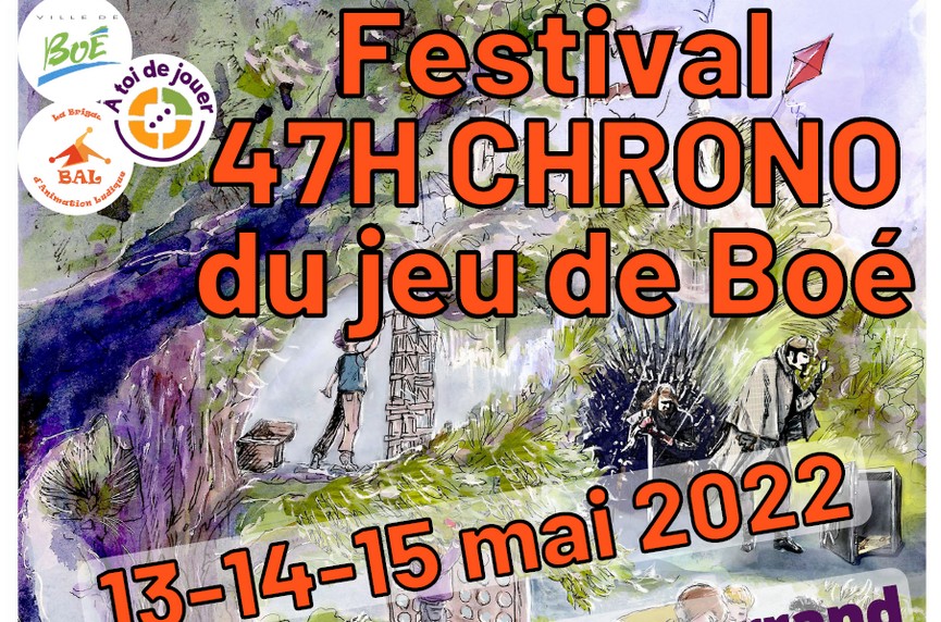 Festival 47 H chrono du jeu de Boé