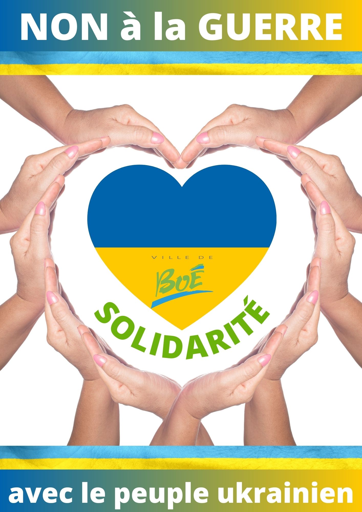 Solidarité avec le peuple ukrainien - Non à la guerre !