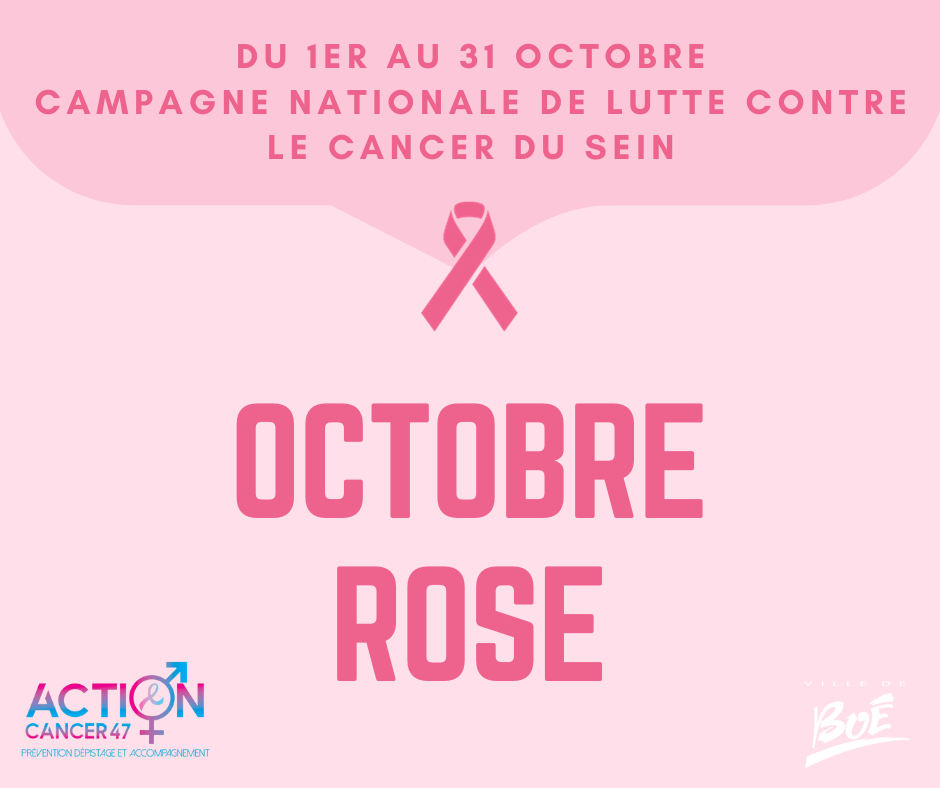 BOÉ soutient l’opération « Octobre Rose » 