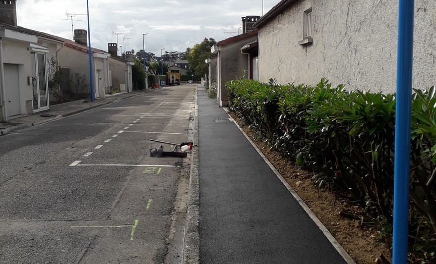 Actualité - Réfection des trottoirs à Boé-Cités
