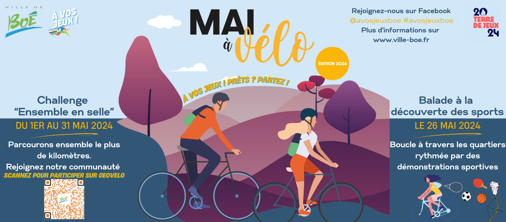 Agenda - Mai à vélo à Boé