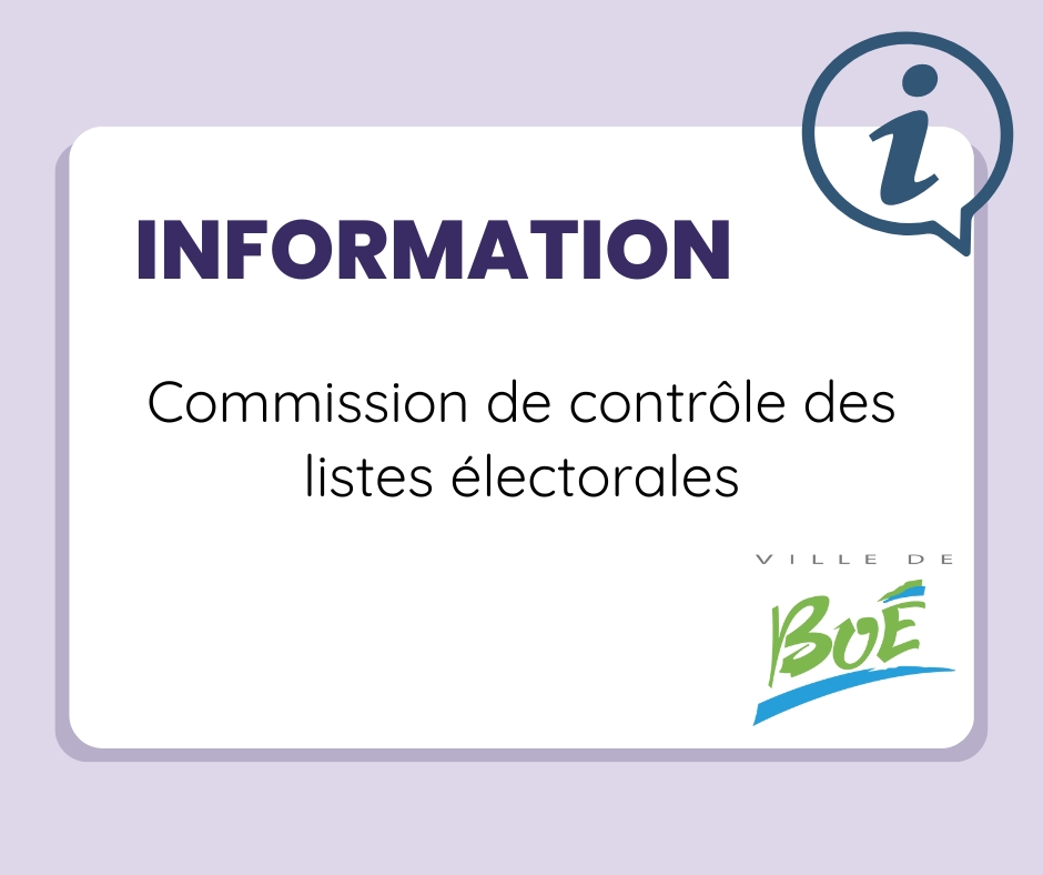 Dernières actualités - Commission de contrôle des listes électorales